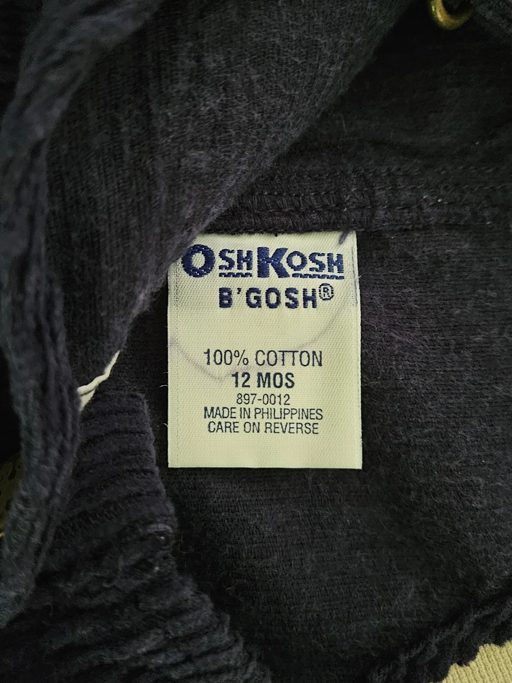 OshKosh B'gosh Navy Corduroy Overalls for Kids